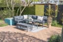 Garden Impressions Gartenlounge-Set Blakes links anthrazit 3-tlg. Alu Bild 1