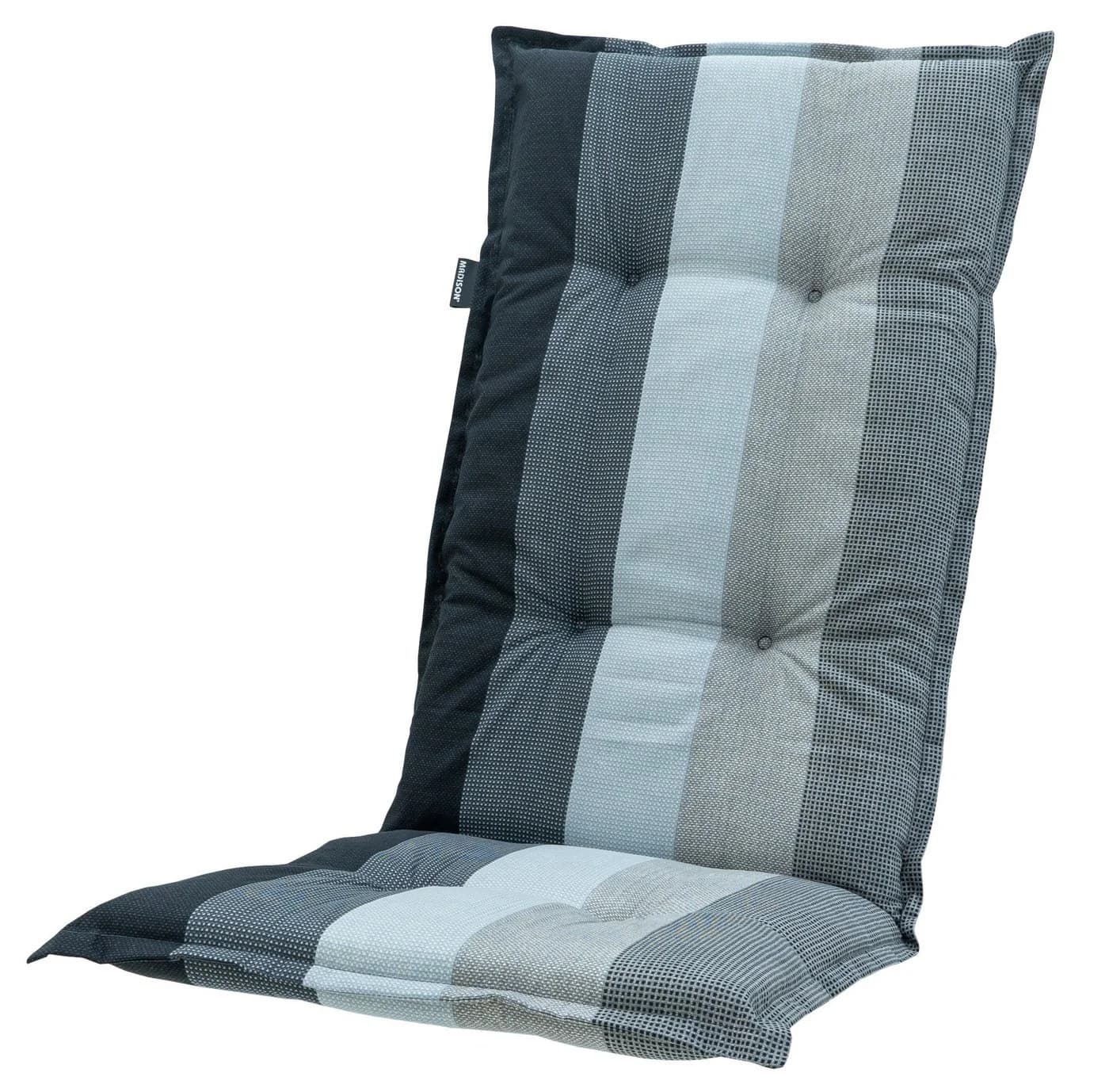 Madison Hochlehnerauflage 6er Set grau UV-beständig