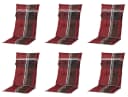 Madison Hochlehnerauflage 6er Set UV-beständig Gartenstuhl Kissen Bild 2