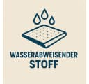 MFG Freizeitmöbel Ersatzdach für Hollywoodschaukel weiß PVC Bild 3