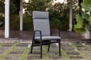 Gardissimo Gartenstuhl Vigo Set - Grau Anthrazit Aluminium Bild 1