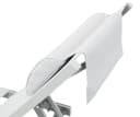 Gardissimo Rollliege Elli weiß Aluminium mit Rollen Bild 3