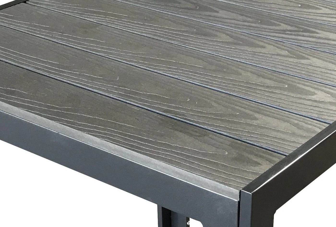 Gardissimo Gartentisch Soul quadratisch Anthrazit Nonwood Aluminium