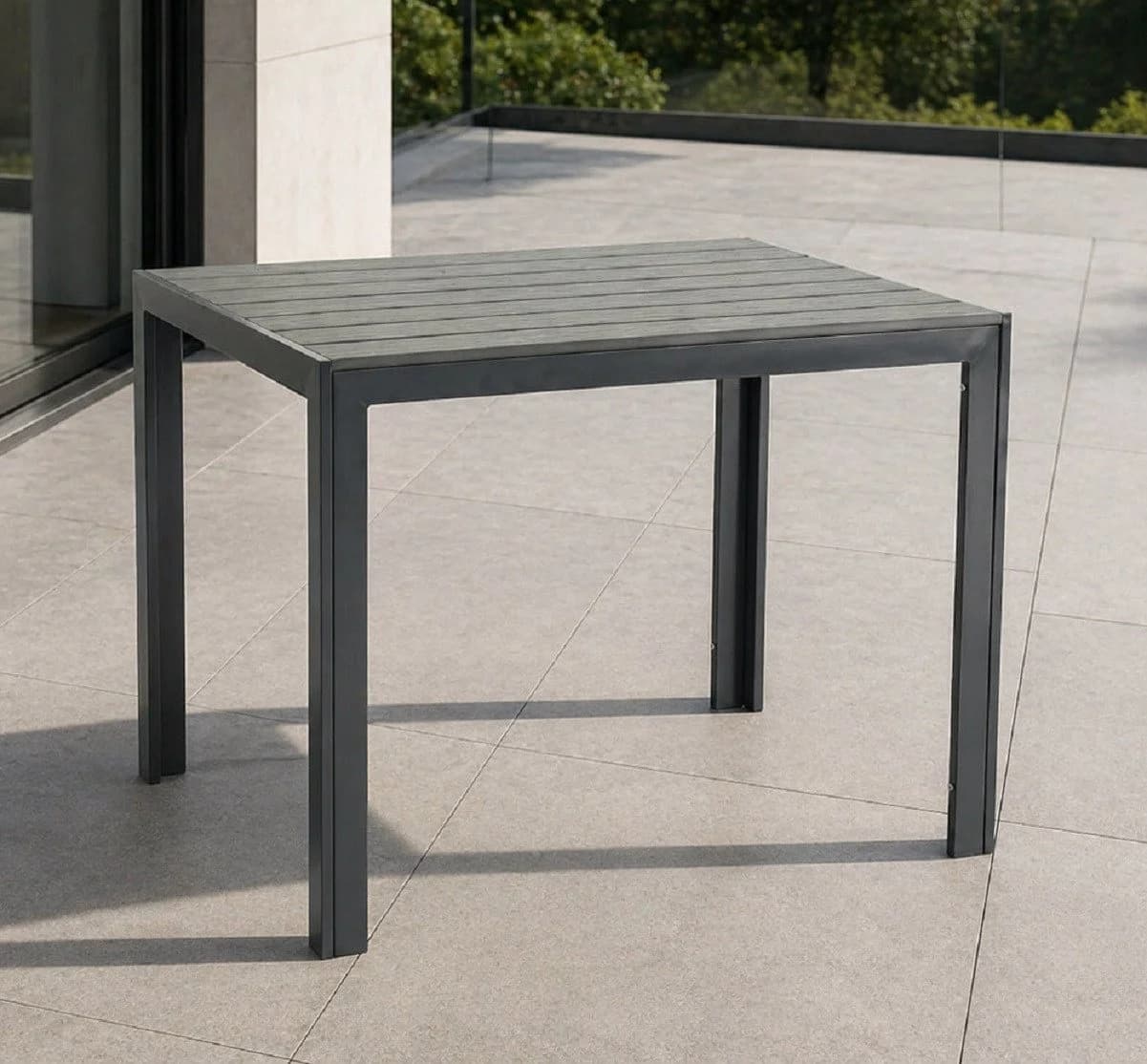 Gardissimo Gartentisch Soul rechteckig anthrazit 100 x 70 cm - Bild 2