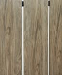 Gardissimo Alma Balkontisch 60x60 cm Aluminium Nonwood Braun Silber Bild 1