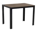 Gardissimo Gartentisch Alma Anthrazit Aluminium Holz-Look Bild 2