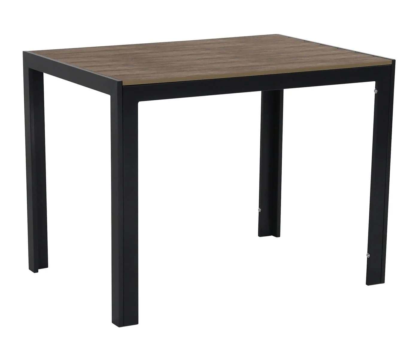Gardissimo Gartentisch Alma Anthrazit Aluminium Holz-Look - Bild 2