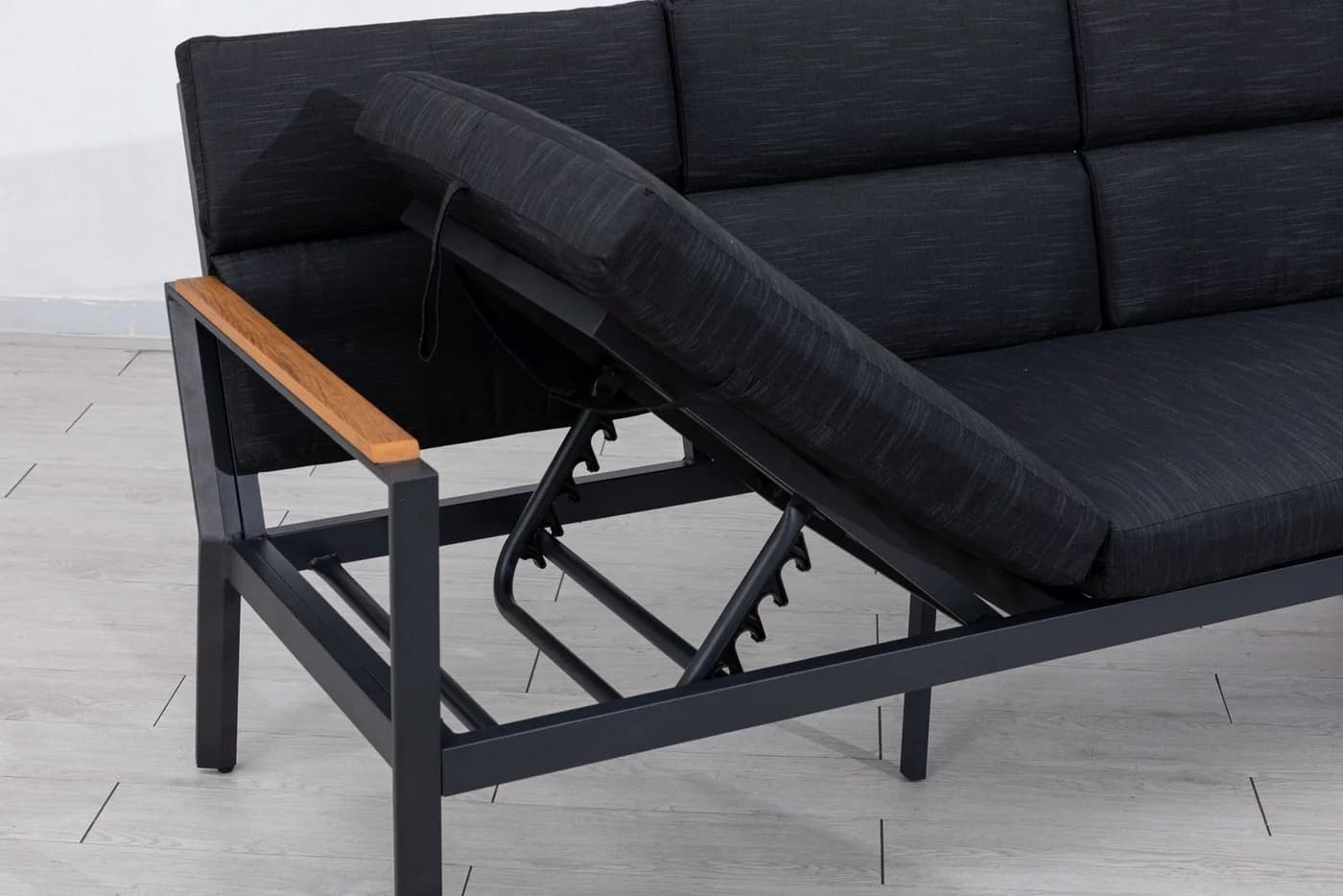 Gardissimo Gartenlounge-Set Nara rechts 3-tlg. Alu Ecklounge Esstisch Bank - Bild 4