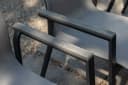 Gardissimo Gartenstuhl 6er Set Catania Stapelstuhl Aluminium Anthrazit Bild 3