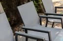 Gardissimo Gartenstuhl 6er Set Catania Stapelstuhl Aluminium Anthrazit Bild 4