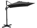 Gardissimo Ampelschirm David 210x210 cm Anthrazit mit Ständer Bild 1