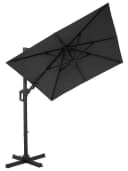 Gardissimo Ampelschirm David 210x210 cm Anthrazit mit Ständer Bild 2