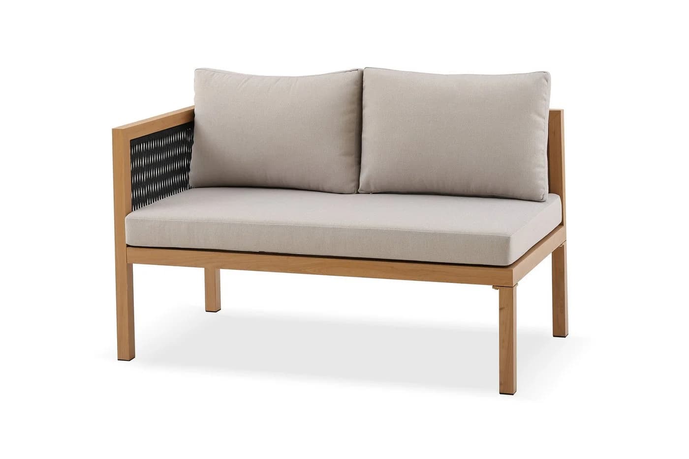 Gardissimo Gartenlounge-Set Luka links Aluminium Teakholz-Optik - Bild 4