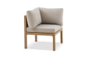 Gardissimo Gartenlounge-Set Luka links Aluminium Teakholz-Optik Bild 5