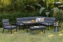 Gardissimo Gartenlounge-Set Nara Oak XL rechts Ecklounge Alu Nonwood Bild 1