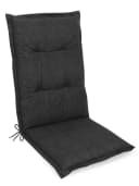 Gardissimo Hochlehnerauflage Premium Set 6er Anthrazit UV-beständig Bild 1