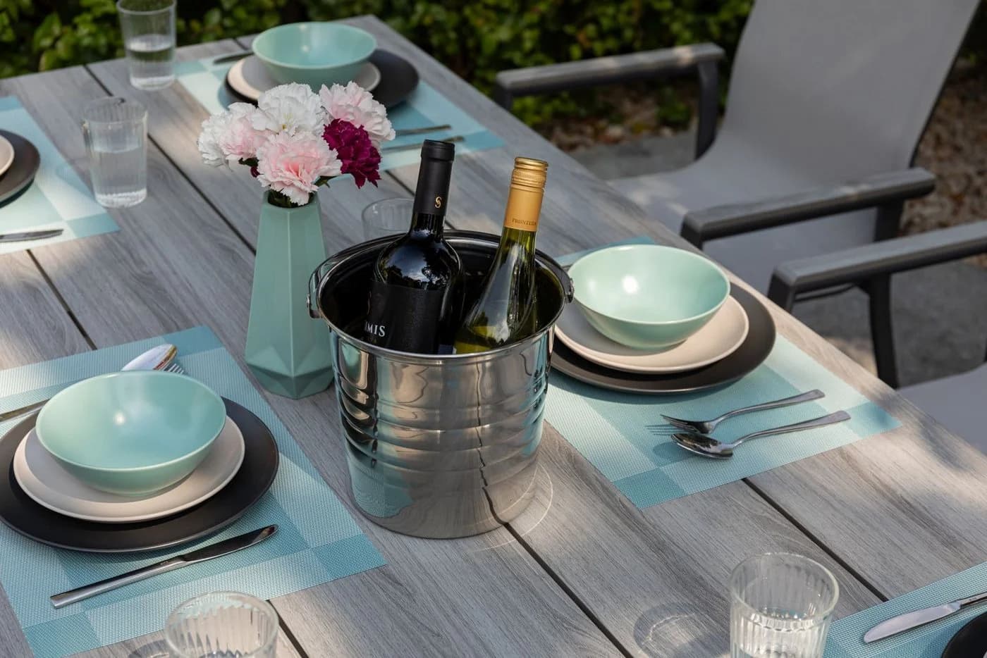 Gardissimo Gartentisch Catania 200x90 cm Aluminium Nonwood - Bild 4