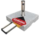 Gardissimo Sonnenschirmständer 70 kg Granit Edelstahl Grau Bild 2