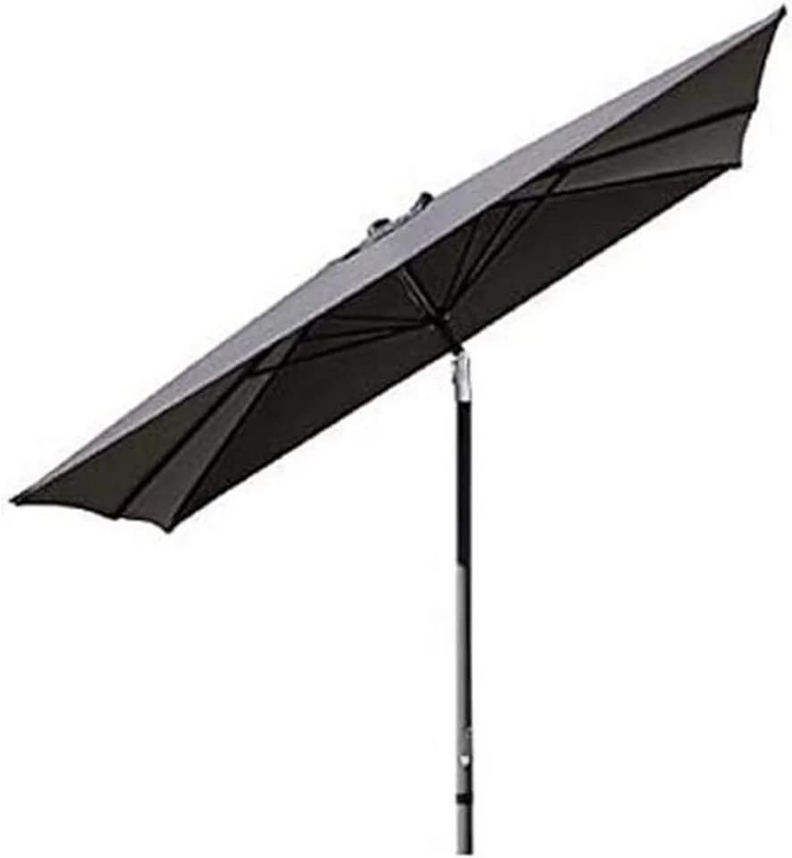 Gardissimo Sonnenschirm New Sunrise 3x2 m Anthrazit Kurbelschirm