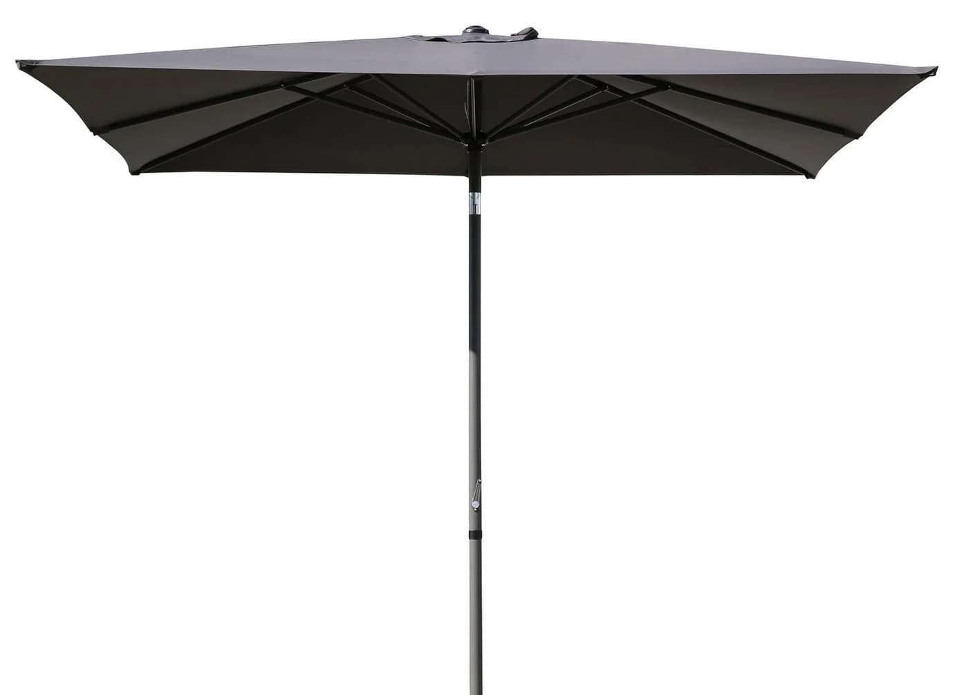 Gardissimo Sonnenschirm New Sunrise 3x2 m Anthrazit Kurbelschirm - Bild 2