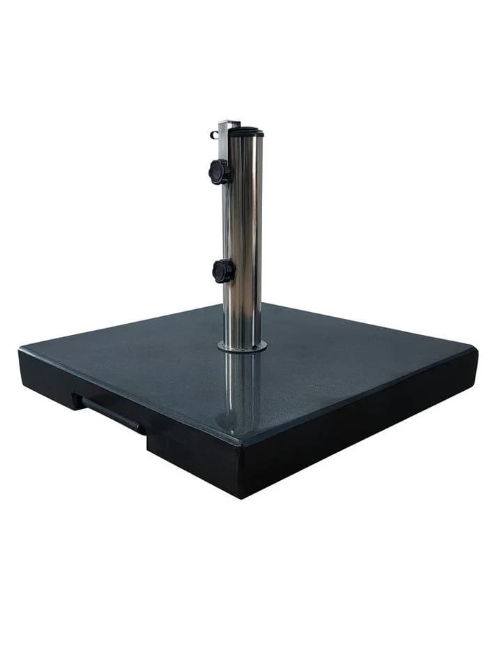 Gardissimo Sonnenschirmständer Move 40 kg Granit Edelstahl Schwarz