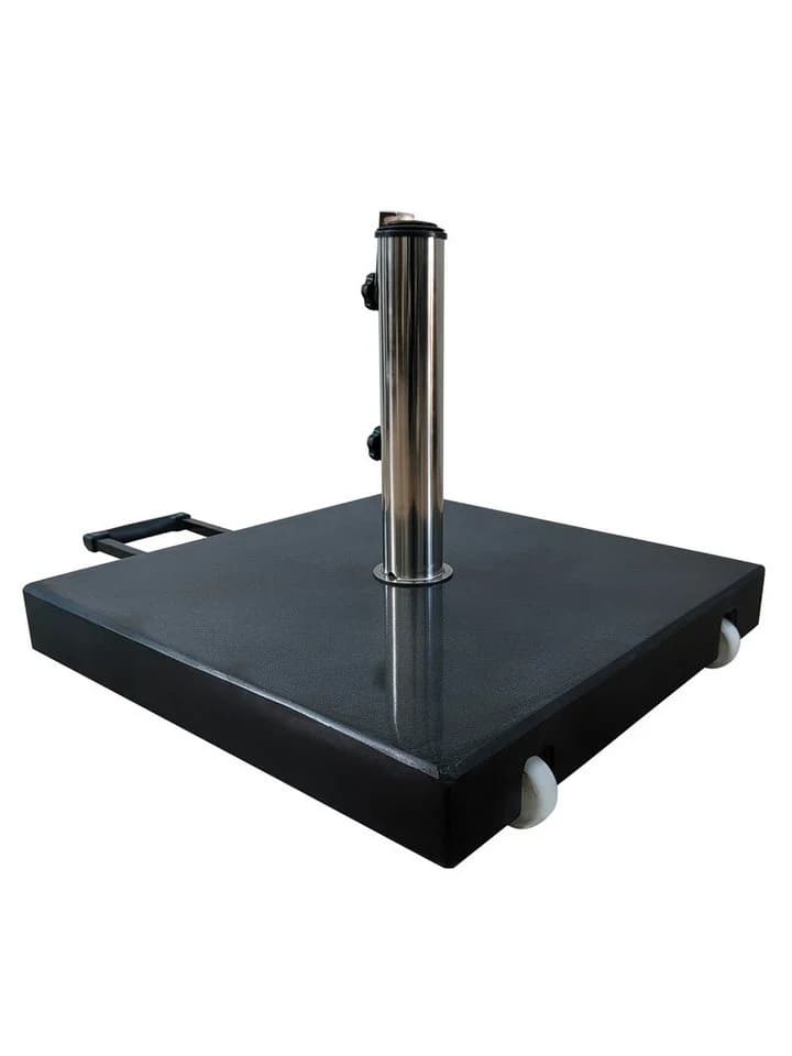 Gardissimo Sonnenschirmständer Move 40 kg Granit Edelstahl Schwarz - Bild 4