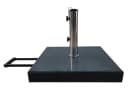 Gardissimo Sonnenschirmständer Move 40 kg Granit Edelstahl Schwarz Bild 5