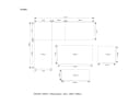 Gardissimo Gartenlounge-Set Norton Alu Bambus 4-tlg. Grau Bild 3