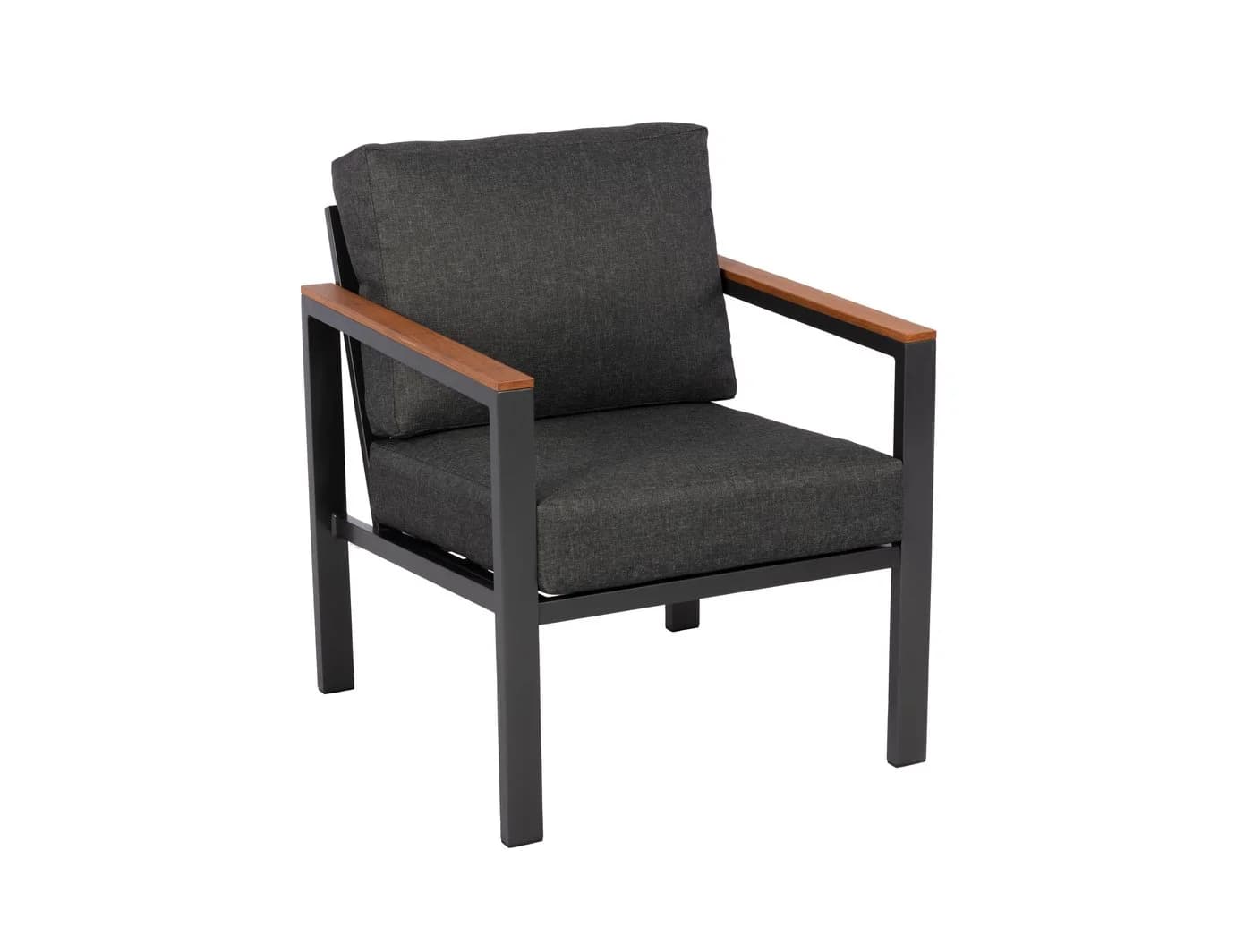 Gardissimo Gartenlounge-Set Norton Alu Bambus 4-tlg. Grau - Bild 4
