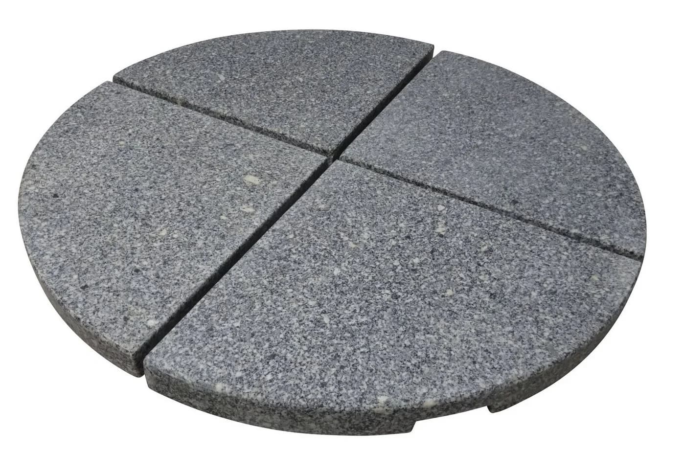 Gardissimo Granit Beschwerer Platten 4-tlg. 84 kg - Bild 2