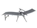 MANDALIKA Garden Gartenliege Nox Padded Mixed Taupe Aluminium Bild 3