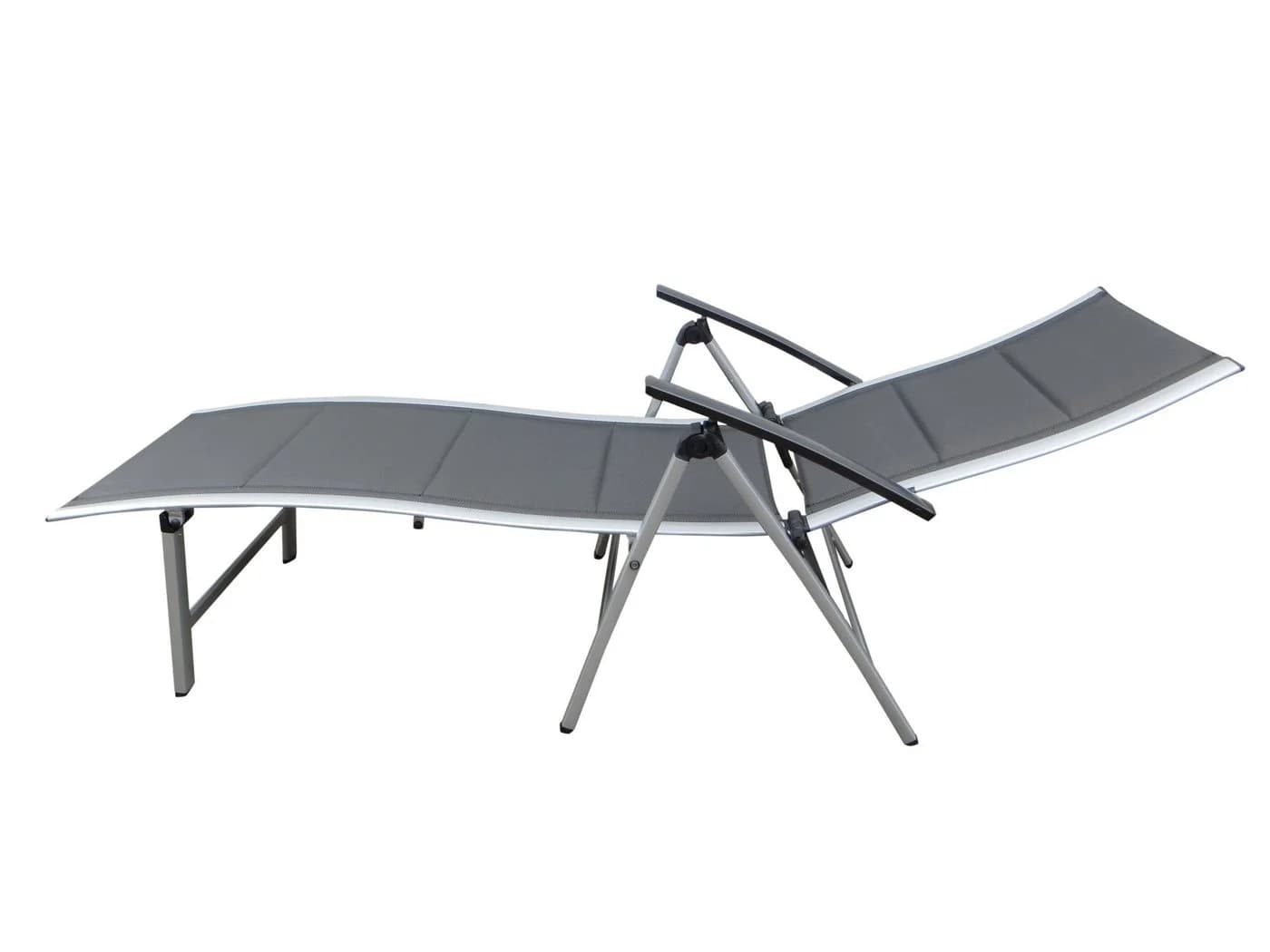 MANDALIKA Garden Gartenliege Nox Padded Mixed Taupe Aluminium - Bild 3
