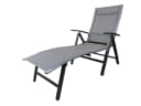 MANDALIKA Garden Gartenliege Nox Anthrazit Mixed-Taupe Klappbar Bild 3