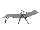 MANDALIKA Garden Gartenliege Nox Anthrazit Mixed-Taupe Klappbar Bild 5
