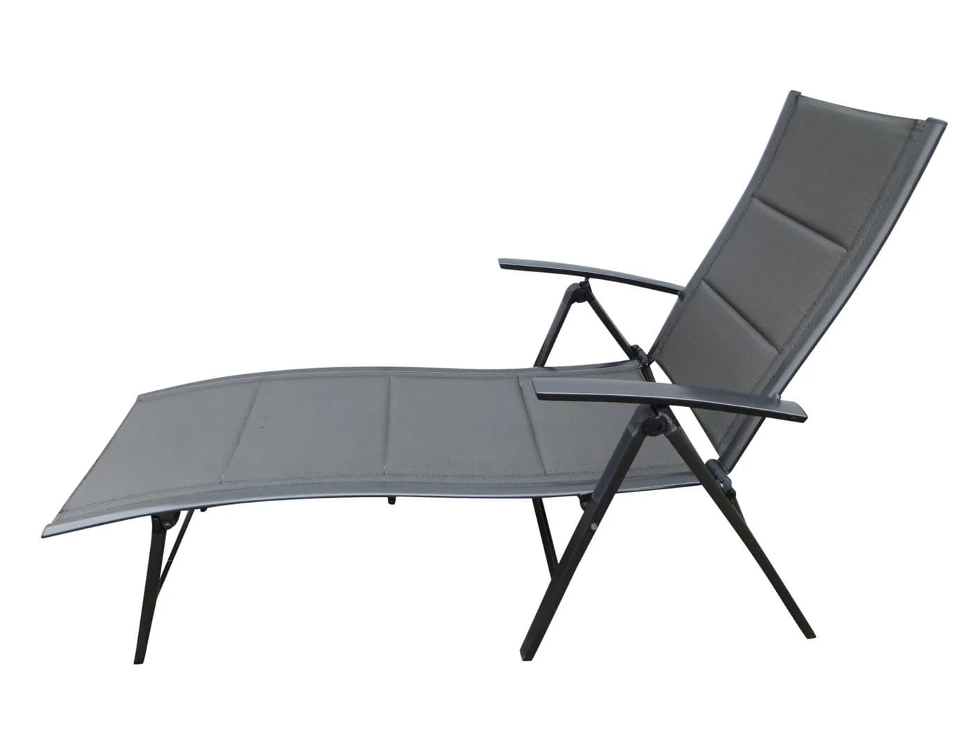 MANDALIKA Garden Gartenliege Nox Padded Mixed-Taupe Klappbar - Bild 3