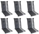 Gardissimo Hochlehnerauflage 6er Set Maison Gartenstuhl Polsterauflage 8 cm dick UV-beständig Bild 2