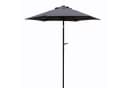 Gardissimo Sonnenschirm New Sunny 200 cm Anthrazit mit Kurbel Bild 1