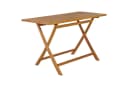 Garland Gartentisch Bari Klappbar Teak Holz Braun Bild 2