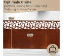 Topanbieter999 Rasenkante Rostdesign Weichstahl aufgerollt Bild 1