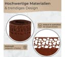 Topanbieter999 Rasenkante Rostdesign Weichstahl aufgerollt Bild 3