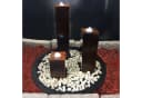 KÖHKO® Gartenbrunnen Brasilien Cortenstahl mit LED-Beleuchtung Bild 1