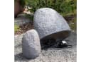 Köhko Gartenstecker Dekostein Grau Polyresin Witterungsbeständig Bild 3