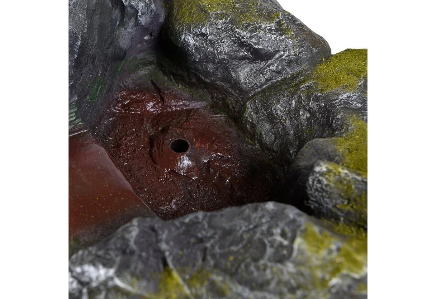 Köhko Bachlauf in Fels-Optik Grau Polyresin - Bild 3