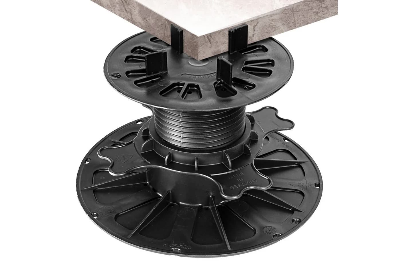 Gartenwelt Riegelsberger Terrasse 1 Karton Premium Plattenlager für Stein Beton Keramikplatten