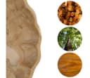 Gartenwelt Riegelsberger Dekoschale Teakholz Massiv Rustikal Bild 3