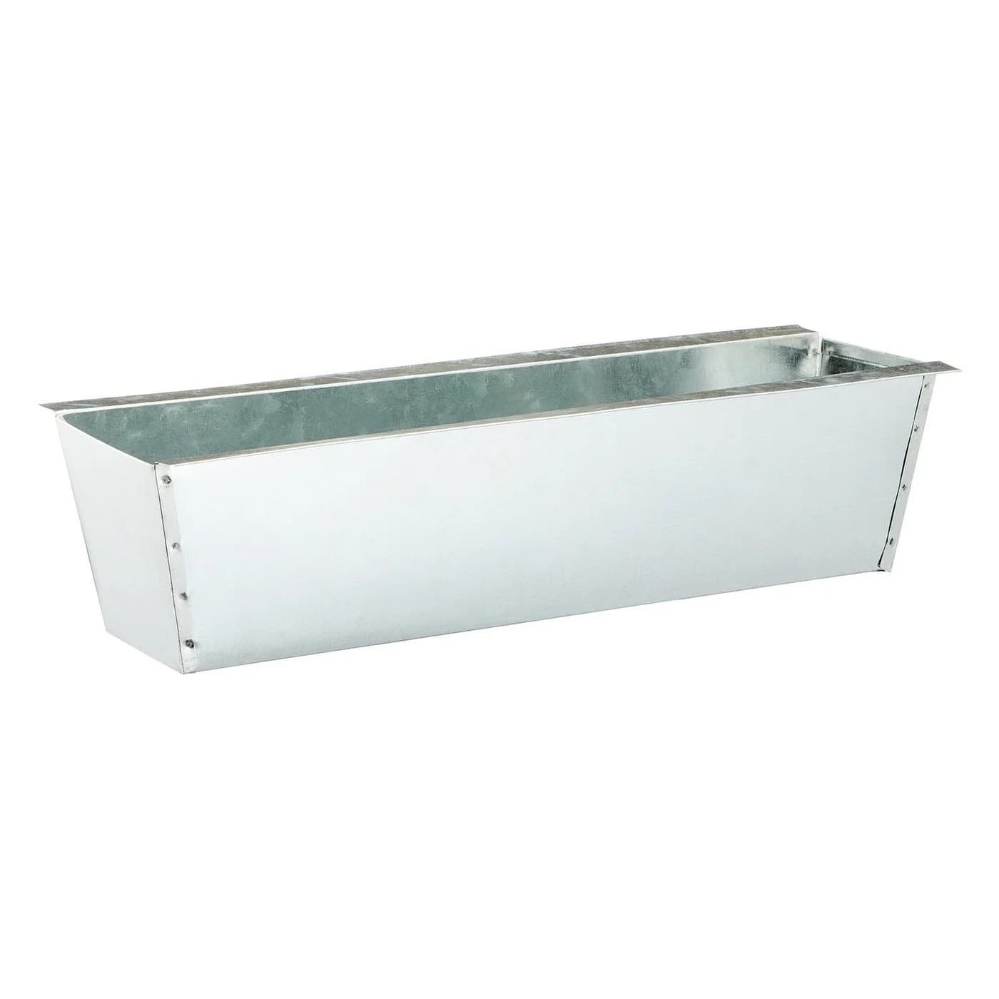 Geschenkestadl Blumenkasten 6er Set Metall/Kunststoff für Europalette