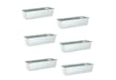 Geschenkestadl Blumenkasten 6er Set Metall/Kunststoff für Europalette Bild 2