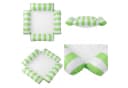 Lantelme Pool Loungesessel 4-in-1 Grün/Weiß PVC Bild 4