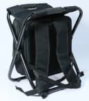 highfeld Campinghocker mit Rucksack und integrierter Kühltasche schwarz Bild 1