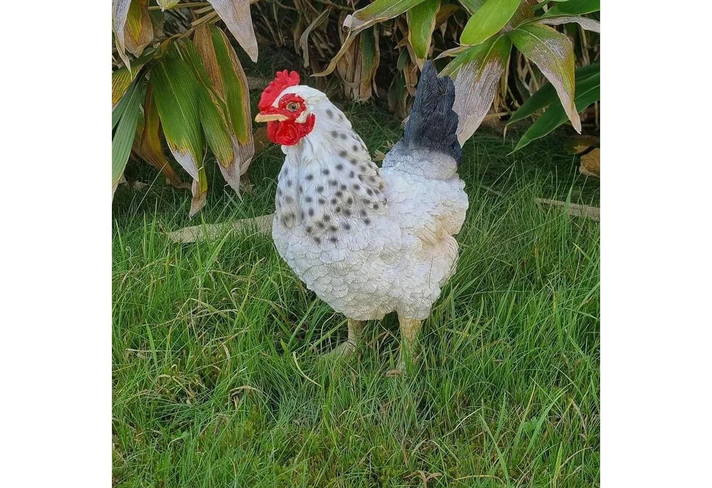 Fachhandel Plus Tierfigur Henne Eva lebensechte Gartenfigur - Bild 5